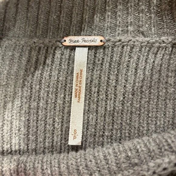 Free People Easy Street cropped pullover small - Picture 6 of 8